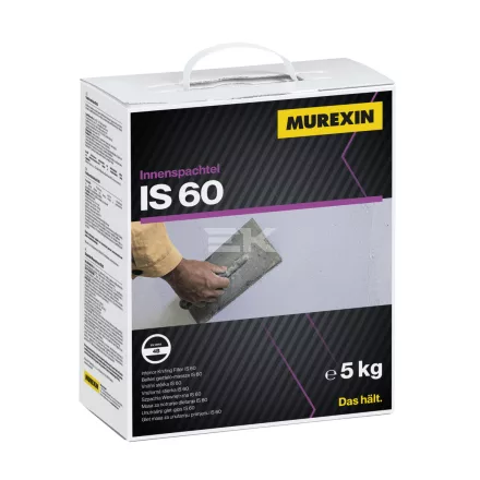 Murexin IS 60 Beltéri Glettelőanyag, 5 kg