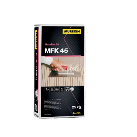 Murexin Mfk 45 Mureflex S1 Ragasztóhabarcs Szürke, 25 kg