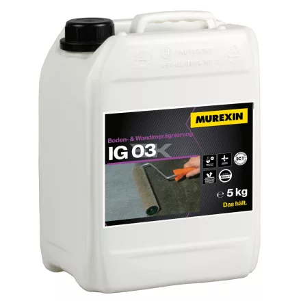 Murexin Ig 03 Padló És Fal Impregnáló, 5 kg