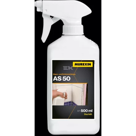 Murexin As 50 Alga- És Penész Tisztító, 500 ml/db, Szórófejjel