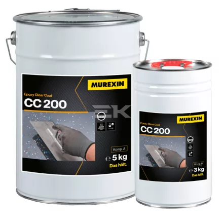 Murexin Cc 200 Epoxi Clear Coat Transzparens, 5 kg, A. Komponens
