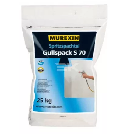 Murexin S 70 Gullspack Szórható Glett, 25 kg