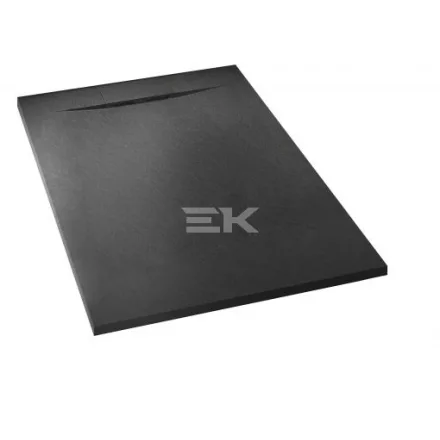 Sanotechnik SMC 90/120 aszimmetrikus zuhanytálca, fekete