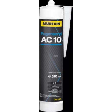 Murexin Ac 10 Akril Fugázó Fehér 101, 310 ml/db