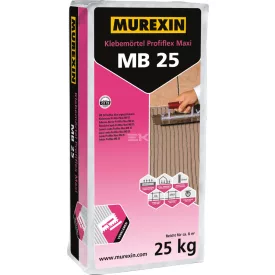   Murexin Mb 25 Profiflex Maxi Középágyazású Ragasztóhabarcs Szürke, 25 kg