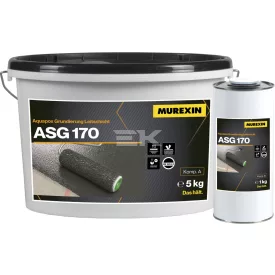 Murexin Asg 170 Aquapox Alapozó Fekete, 5 kg, A. Komponens