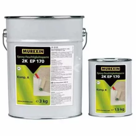 Murexin 2K Ep 170 Nedvességzáró Epoxi Gyanta, 20 kg, A. Komponens