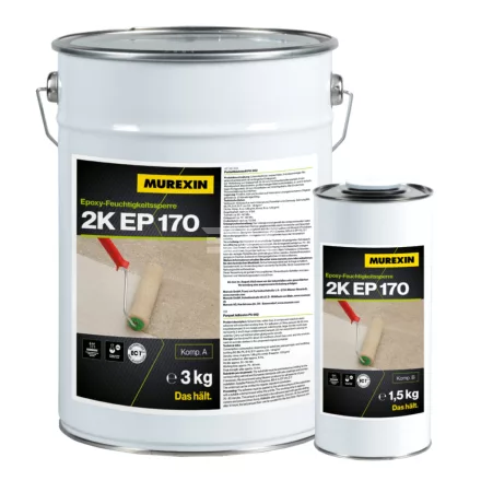 Murexin 2K Ep 170 Nedvességzáró Epoxi Gyanta, 10 kg, B. Komponens
