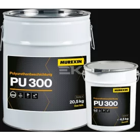   Murexin Pu 300 Poliuretán Bevonat Ral 7032 Kavicsszürke, 20,5 kg, A. Komponens
