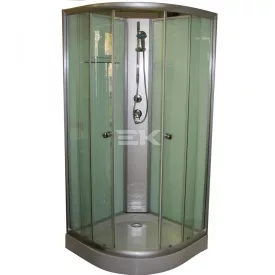   Zuhanykabin, Aqualife Opal 508 C Fehér 90x90x195 cm Tető nélkül