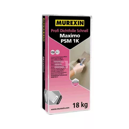 Murexin Psm 1K Gyors Profi Szigetelőiszap, 18 kg