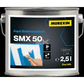   Murexin Smx 50 Aqua Selyemmatt Lakk Transzparens Bázis, 2,5 L
