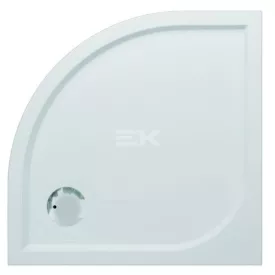 Sanotechnik DITA 100 íves öntött márvány zuhanytálca