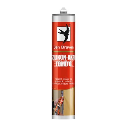 DenBraven RL Szilikon-akril tömítő 280ml transzparens
