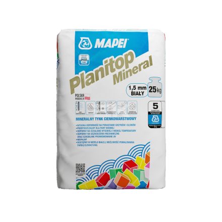 Mapei Planitop mineral fehér 25kg