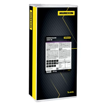 Murexin Kemasan 595 M Gépi Felújtíó Vakolat Rómaicementtel, 25 kg