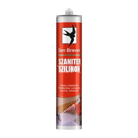 DenBraven RL Szaniter szilikon 280 ml fekete