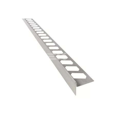 Murexin Fém Lejtést Adó Sín Zuhanyzókba Balos 11 mm, Nemesacél V2A Matt, 1,48 M