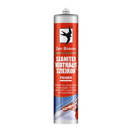 DenBraven RL Szaniter neutrális szilikon 280ml fehér
