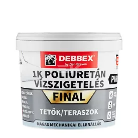  DenBraven 1K PUR FINAL Poliuretán Vízszigetelés szürke 4Kg