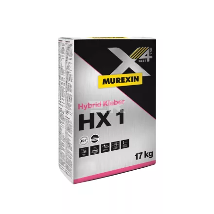 Murexin Hx 1 Hybrid Ragasztó Világosszürke, 17 kg