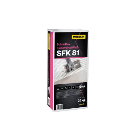 Murexin Sfk 81 Gyors-Flex Csemperagasztó Fehér, 25 kg