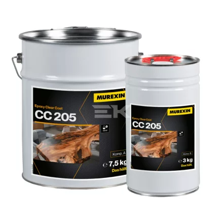 Murexin Cc 205 Epoxi Clear Coat Transzparens, 7,5 kg, A. Komponens