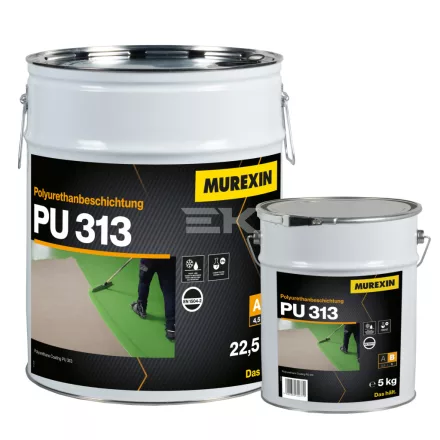 Murexin Pu 313 Poliuretán Bevonat, 22,5 kg, A. Komponens