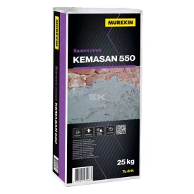 Murexin Kemasan 550 Javító Vakolat, 25 kg
