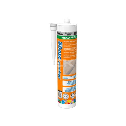 Mapei Mapesil Stone matt Text 110(manhattan) 300ml tubus