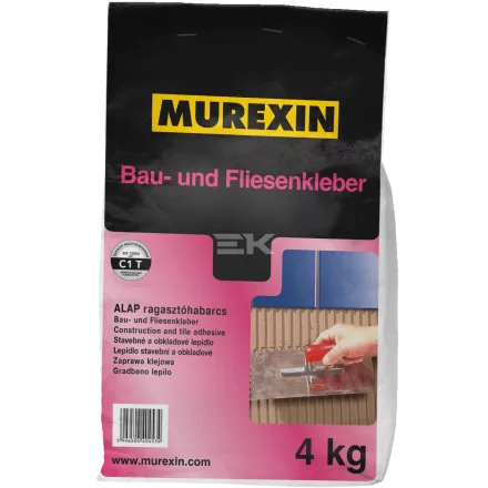 Murexin Alap Ragasztóhabarcs Szürke, 4 kg