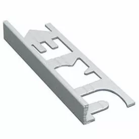   Murexin Szegletes Kialakítású Fém Élzárósín Mg10, 10 mm, Natur Alu, 3 m