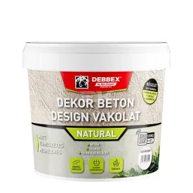   DenBraven DEKOR BETON NATURAL vakolat 5Kg Elefántcsont Csomag