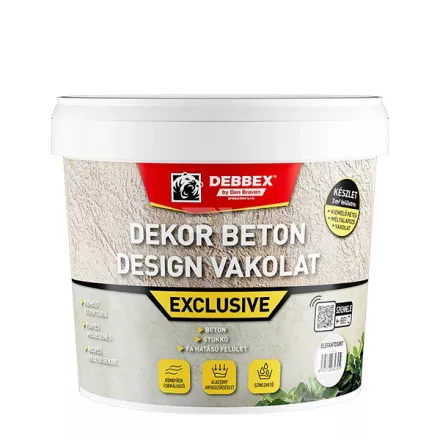 DenBraven DEKOR BETON EXCUSIVE vakolat 5Kg Elefántcsont Csomag