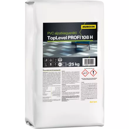 Murexin Toplevel Profi 108 H Pvc Aljzatkiegyenlítő, 25 kg