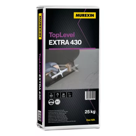 Murexin Toplevel Extra 430 Aljzatkiegyenlítő, 25 kg