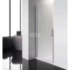 Zuhanyajtó, Aqualife HX-109T nyíló 80x190 chrome profil matt üveg