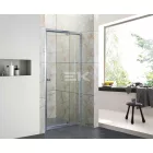 Zuhanyajtó, Aqualife HX-111 nyíló , 80x190 átlátszó üveg