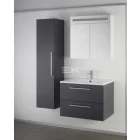 Sanotechnik SWEET/FIORA kiegészítő fali szekrény, antracit