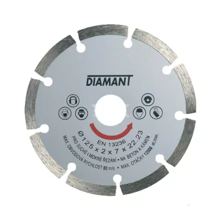 DenBraven Standard szegmentált gyémántkorong 180mm