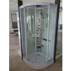 Hidromasszázs zuhanykabin, Aqualife Brill 8081 fehér 90x90x210 cm