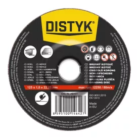 DenBraven Csiszolókorong fémek/inox A24R-125x6.0x22.23-T27