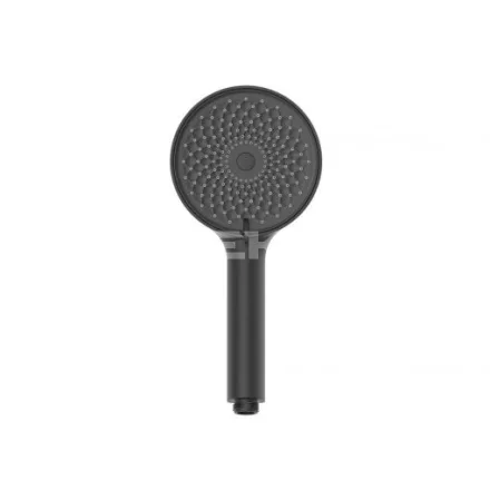 Sanotechnik Kézi zuhany, 3 funkciós, matt fekete