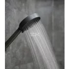 Sanotechnik Kézi zuhany, 3 funkciós, matt fekete