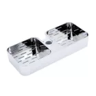 Sanotechnik Zuhanyrúdra szerelhető szappantartó, króm