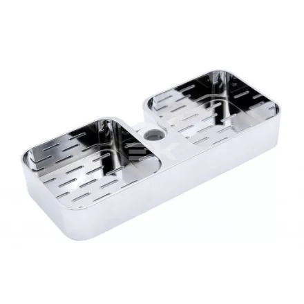 Sanotechnik Zuhanyrúdra szerelhető szappantartó, króm