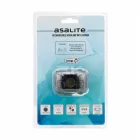 Asalite LED Akkumulátoros Szenzoros Fejlámpa 3W (200 lumen) fekete