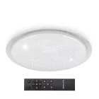 Asalite LED Mennyezeti Lámpa LIZA 48W 3000K/4000K/6500K (4080 lumen) Kerek/Csillagos+Távirányító CCT