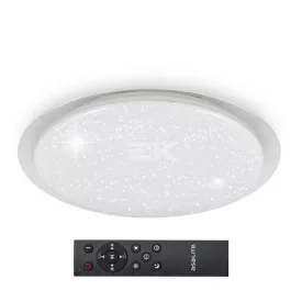   Asalite LED Mennyezeti Lámpa LIZA 48W 3000K/4000K/6500K (4080 lumen) Kerek/Csillagos+Távirányító CCT