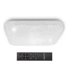 Asalite LED Mennyezeti Lámpa EMMA 72W 3000K/4000K/6500K (6120 lumen) Négyzet/Csillagos+Távirányító CCT